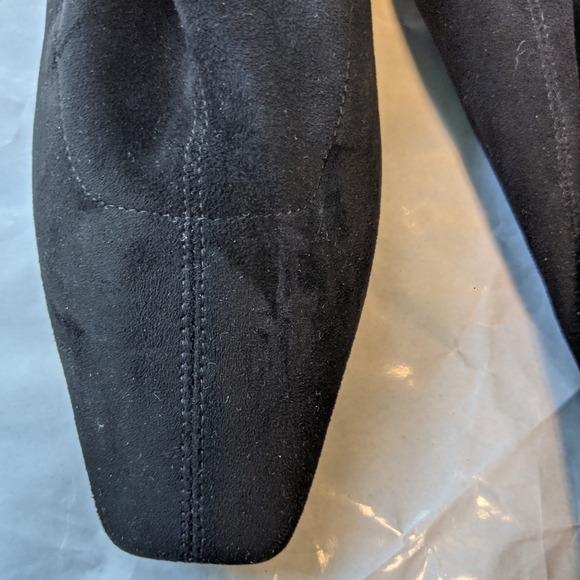 Stella McCartney Black Over the Knee Boots - Picture 8 of 11